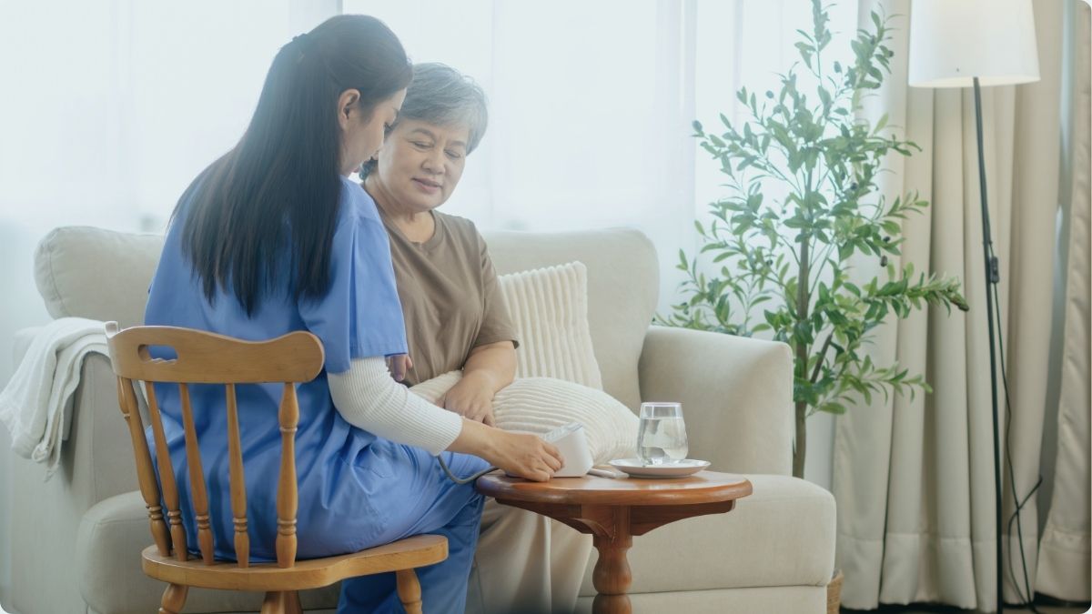 訪問介護の相談風景